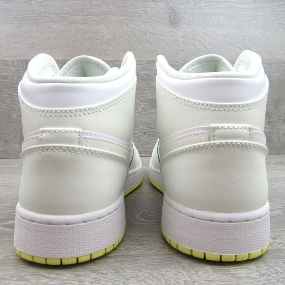Air Jordan 1 Mid Sail White Sneakers GS Size 7Y / Womens Size 8.5 NEW - Picture 8 of 13